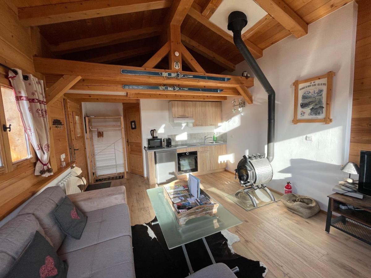 Chalet Cosy Proche Tramway Du Mont-Blanc Et Centre 생제르베레뱅 외부 사진