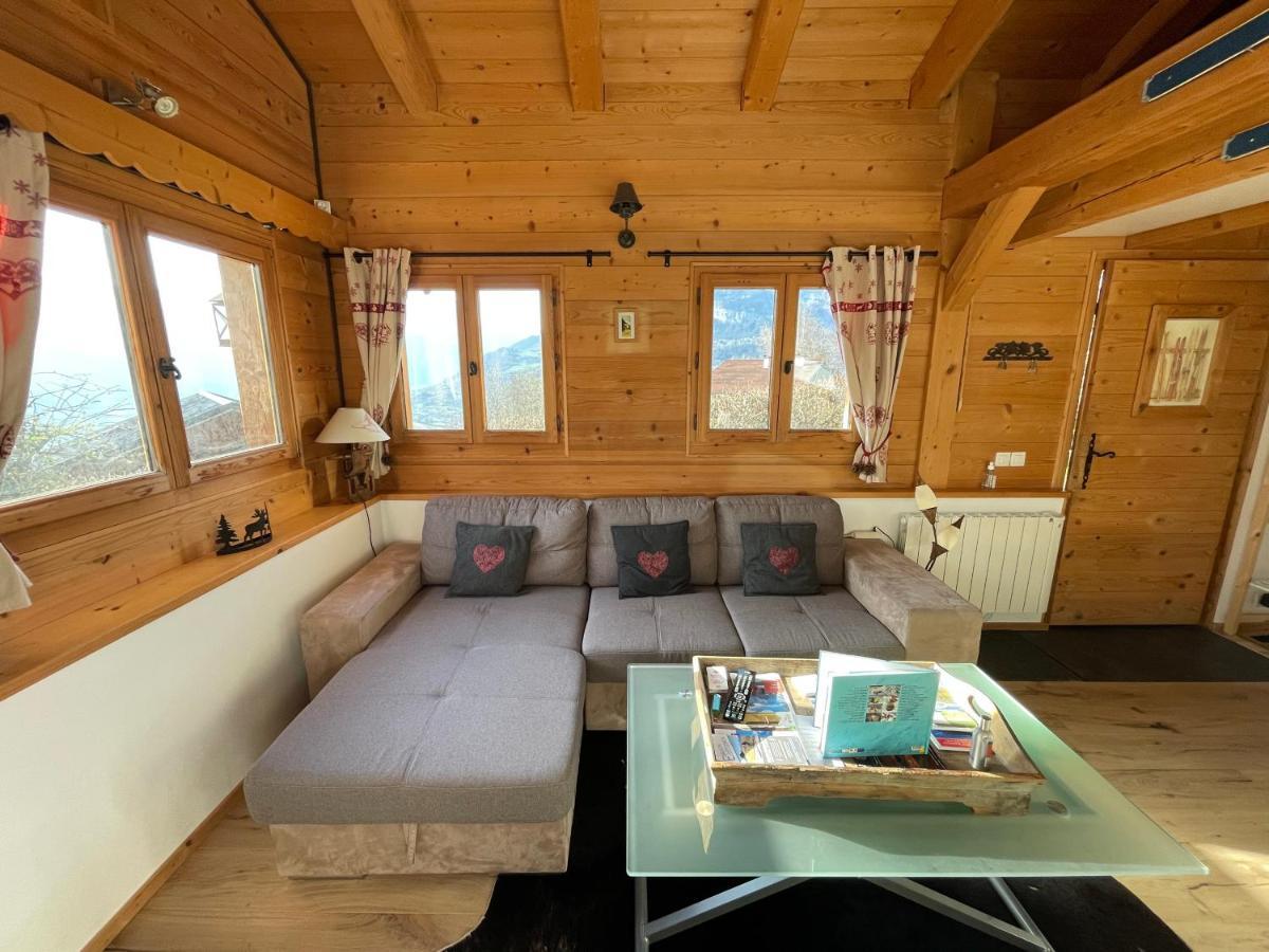 Chalet Cosy Proche Tramway Du Mont-Blanc Et Centre 생제르베레뱅 외부 사진